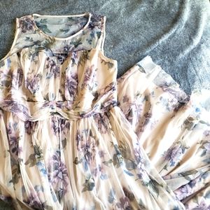 Floral Full Length Dress